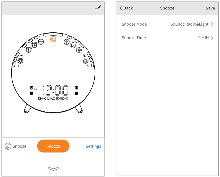 Utilisation Tuya du réveil WiFi Moes WB-JK-AC-C-EN_4